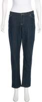 Thumbnail for your product : Michael Kors Mid-Rise Straight Leg Jeans