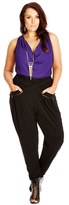 Thumbnail for your product : City Chic Plus Size Women's Wrap Front Harem Pants