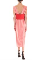 Thumbnail for your product : Jet Set Tome Double Faced Satin V Back Dress