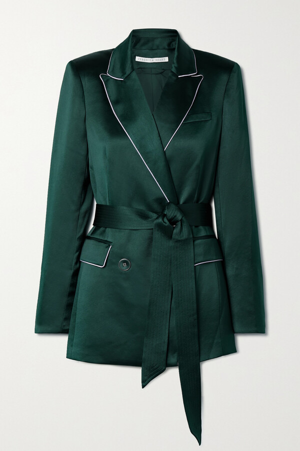 veronica beard green jacket