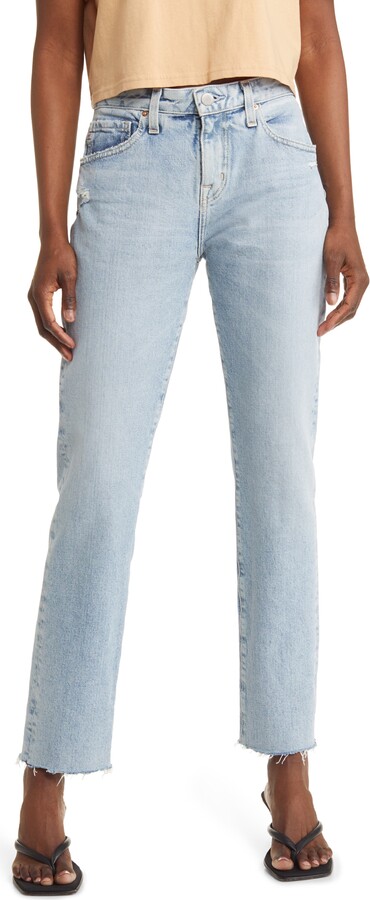 AG Jeans Ex-Boyfriend Raw Hem Jeans