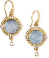 Thumbnail for your product : Armenta Midnight 18k Gold Earrings with Kyanite & Diamonds