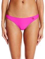 Thumbnail for your product : Body Glove Junior's Smoothies Brazilian Coverage Thong Swimsuit Bikini Bottom