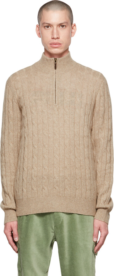 Polo Ralph Lauren Men's Half-Zip Sweaters on Sale | ShopStyle