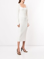 Thumbnail for your product : Dion Lee Pointelle Corset Dress