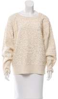 Thumbnail for your product : Donna Karan Embellished Embroidered Sweater