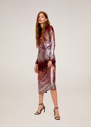 mango sequin gown