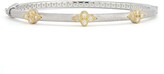 Thumbnail for your product : Jude Frances Mixed Metal Triple Moroccan Trio Bangle w/ Diamonds