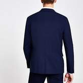 Thumbnail for your product : River Island Navy skinny suit jacket