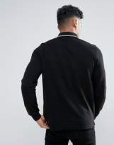 Thumbnail for your product : Love Moschino Long Sleeve Polo In Black