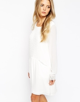 Thumbnail for your product : Vila Long Sleeve Lace Detail Dress