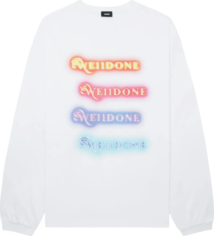 we11done logo-print T-shirt
