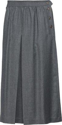 Fendi Midi Skirt Grey
