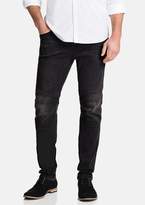 Thumbnail for your product : TAROCASH James Moto Tapered Jean
