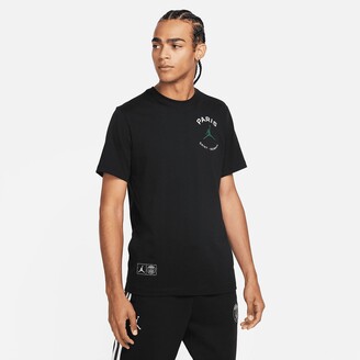 Jordan Men's Paris Saint-Germain Logo Short-Sleeve T-Shirt - ShopStyle