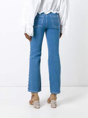 Chloé scalloped jeans