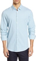 Thumbnail for your product : Stone Rose Check Tech Knit Button-Up Shirt