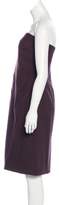 Thumbnail for your product : Michael Kors Strapless Virgin Wool Dress wool Strapless Virgin Wool Dress