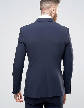 ASOS Super Skinny Double Breasted Suit Jacket