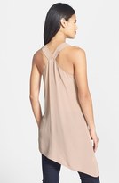 Thumbnail for your product : Eileen Fisher The Fisher Project Asymmetrical Silk Crepe de Chine Tank
