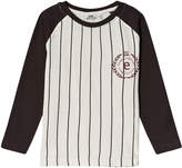 Thumbnail for your product : Ebbe Kids Black and White Raglan Stripe T-Shirt