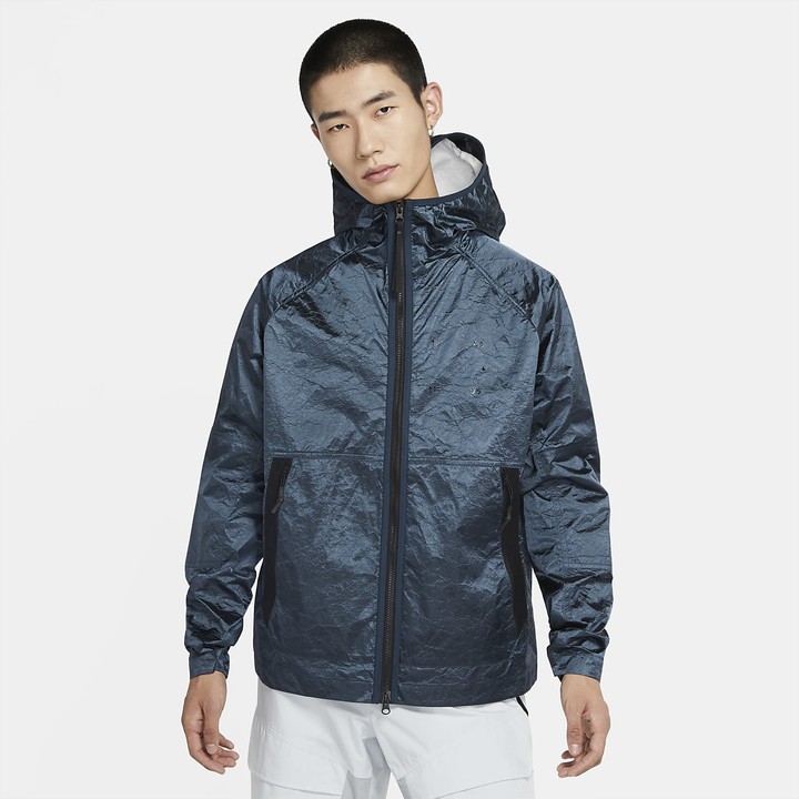 Nike Men's Woven Hooded Jacket Sportswear Tech Pack - ShopStyle