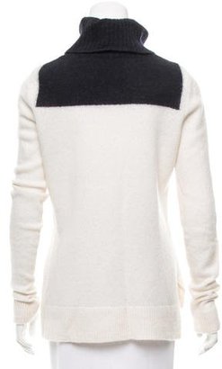 A.L.C. Colorblock Turtleneck Sweater