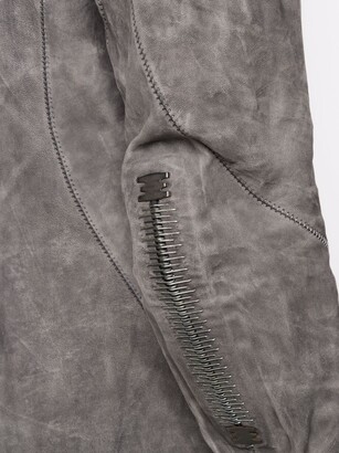 Isaac Sellam Experience Zip-Detail Leather Jacket