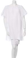 Thumbnail for your product : Adam Lippes Pleated Off-The-Shoulder Tunic w/ Tags