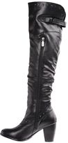 Thumbnail for your product : Blondo Penelope Tall Leather Boots - Foldable Top Cuff (For Women)