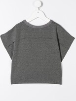 Thumbnail for your product : Andorine Peace Hand cropped T-shirt
