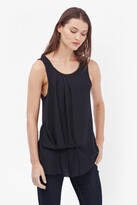 Thumbnail for your product : French Connection Florrie Pleated Drape Detail Top
