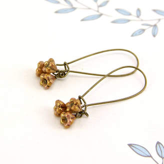 Gaamaa Petite Flower Cluster Earrings