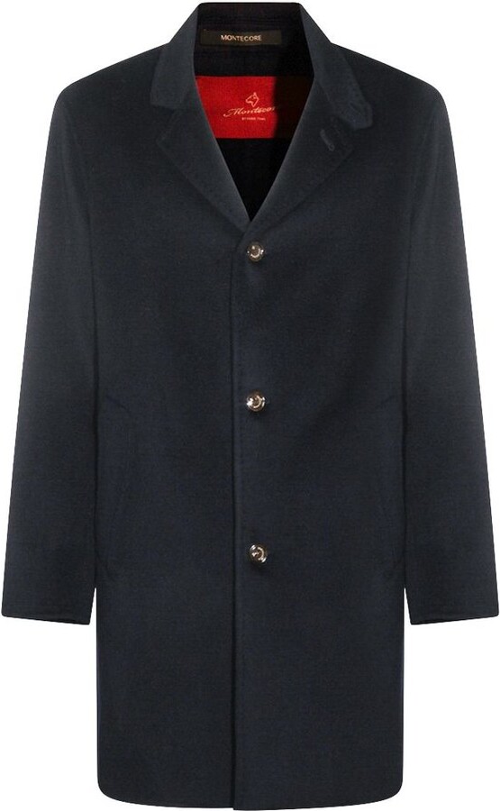 Montecore Single-Breasted Long Coat