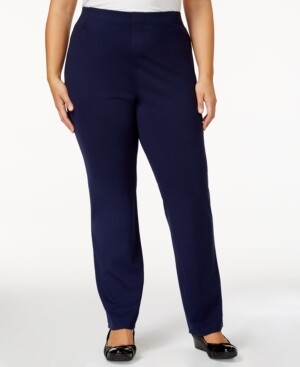 karen scott pants plus size