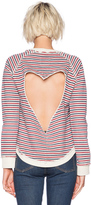 Thumbnail for your product : Chaser Open Heart Pullover