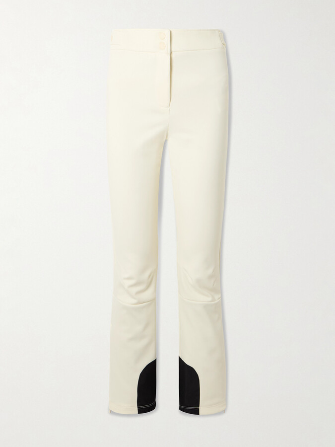 Cordova Saint Moritz Stretch Tech-jersey Flared Ski Pants - Ivory