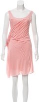 Thumbnail for your product : Giles Draped Silk-Blend Dress w/ Tags