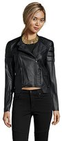 Thumbnail for your product : Walter black faux leather 'Peeta' moto jacket