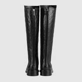 Thumbnail for your product : Gucci Leather knee boot