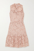 Thumbnail for your product : RED Valentino Ruffled Lace Mini Dress