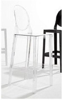 Thumbnail for your product : Kartell One More, One More Please" Barstool with Oval Back (Set of 2)
