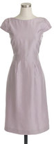 Thumbnail for your product : J.Crew Petite Tessa dress in slub silk