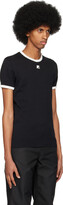 Thumbnail for your product : Courreges Black Bumpy T-Shirt