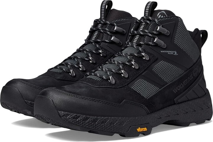 Wolverine Heritage Guide UltraSpring Waterproof Hiking Boot (Black) Men's  Hiking Boots - ShopStyle