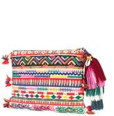 Thumbnail for your product : Figue multi-print tassel clutch