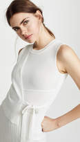 Thumbnail for your product : Yigal Azrouel Wrap Front Pleat Skirt Dress