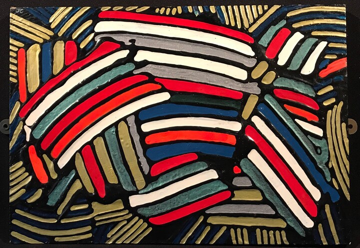 John Chambers, Abstract Expressionist Painting by John Chambers, 1998, c.1998