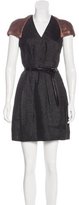 Thumbnail for your product : 3.1 Phillip Lim Belted Lurex Dress