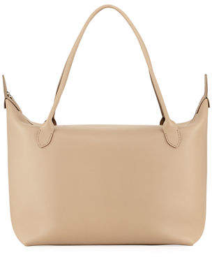 The Row Lux Leather Satchel Bag